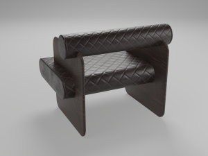 Leather Chair Modèle 3D