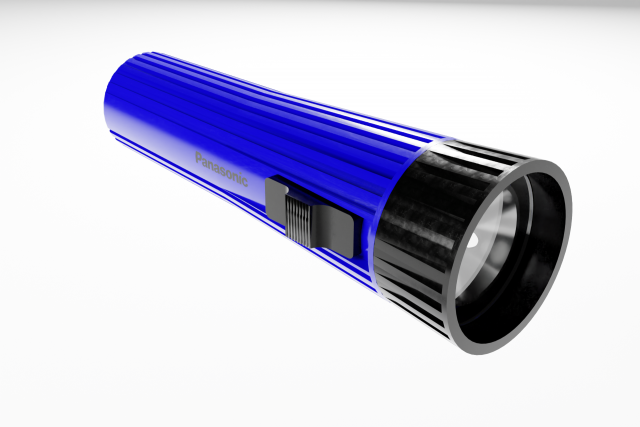 Panasonic Hand Lamp 3D मॉडल .c4d .max .obj .3ds .fbx .stl .blend 