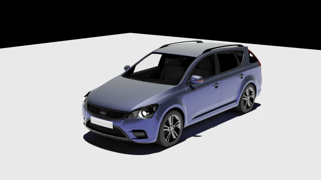 Kia ceed 3D मॉडल .c4d .max .obj .3ds .fbx .stl .blend 