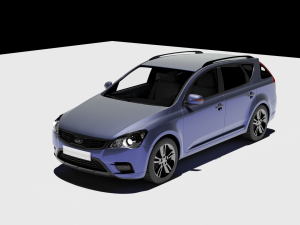 Kia ceed 3D मॉडल