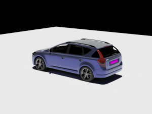 Kia ceed 3D मॉडल
