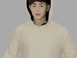 Teenager 3D Model