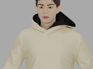 Teenager 3D Model