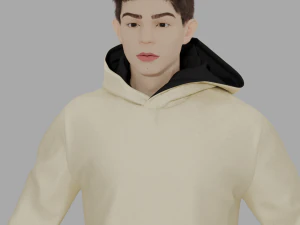 Teenager 3D Model