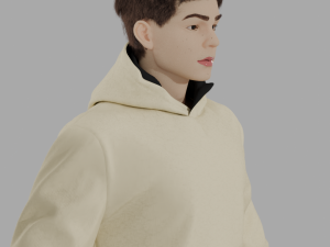 Teenager 3D Model