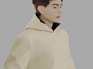 Teenager 3D Model