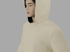 Teenager 3D Model