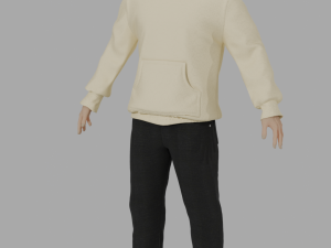 Teenager 3D Model