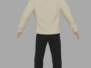 Teenager 3D Model
