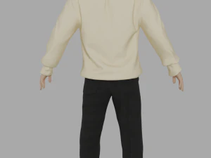 Teenager 3D Model