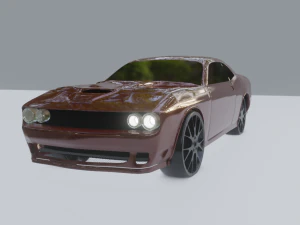 스포츠카 3D 모델