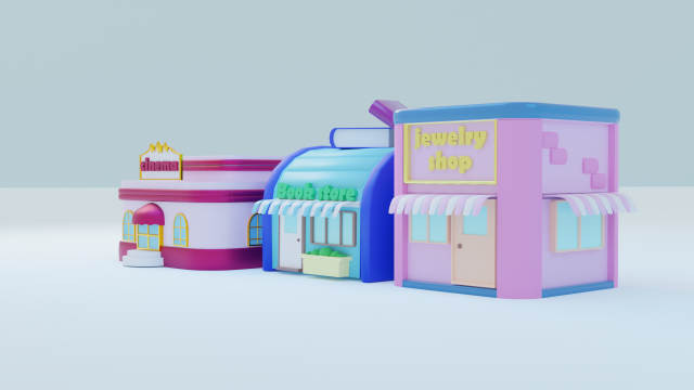 Mini city collecton for motion design 3D-Modell .c4d .max .obj .3ds .fbx .stl .blend 