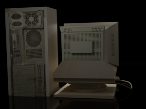 Old pc 3D Model