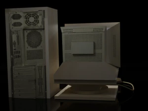 Old pc 3D Model
