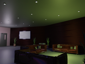 Music Studio Recording Studio Interior Low-Poly 3D 모델