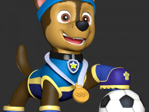 Chase Sports Uniform - Paw Patrol 3Dプリントモデル
