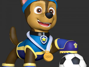 Chase Sports Uniform - Paw Patrol 3D Print Model