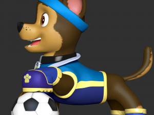 Chase Sports Uniform - Paw Patrol 3Dプリントモデル