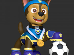 Chase Sports Uniform - Paw Patrol 3Dプリントモデル