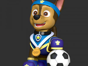 Chase Sports Uniform - Paw Patrol 3D Print Model