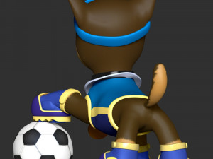 Chase Sports Uniform - Paw Patrol 3Dプリントモデル