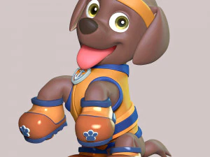 Спортивная форма Zuma - Щенячий патруль 3D Принт Модель