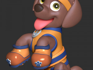 Zuma Sports Uniform - Paw Patrol 3D Baskı Modeli