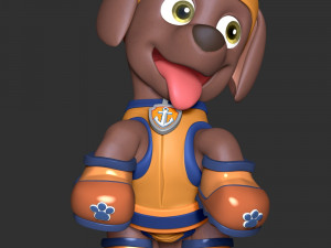 Zuma Sports Uniform - Paw Patrol 3D Baskı Modeli
