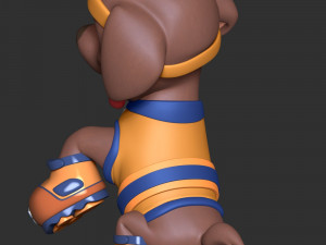 Zuma Sports Uniform - Paw Patrol 3D Baskı Modeli