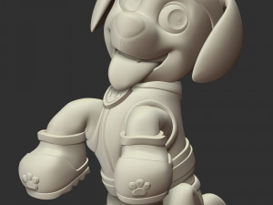 Zuma Sports Uniform - Paw Patrol 3D Baskı Modeli