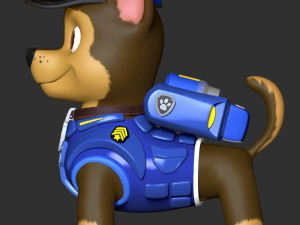 Chase Police - Paw Patrol The Movie 3D 프린트 모델