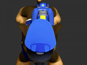 Chase Police - Paw Patrol The Movie 3D 프린트 모델