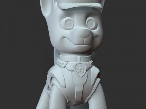 Chase Police - Paw Patrol The Movie 3D 프린트 모델