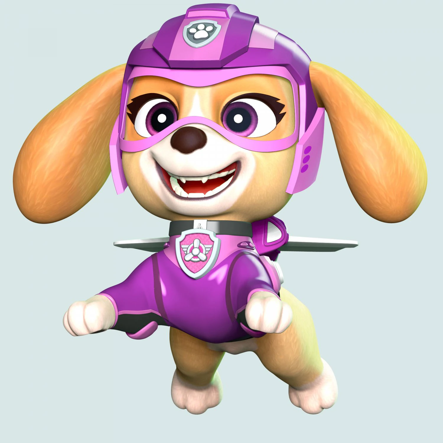 Skye - PAW Patrol The Movie 3D Print Model .c4d .max .obj .3ds .fbx .stl .blend
