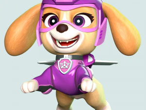 Skye – PAW Patrol Der Film 3D Druckmodell