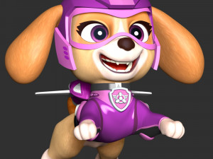 Skye - PAW Patrol The Movie 3D Принт Модель