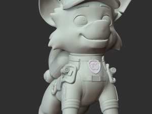 Rocky Recycler - PAW Patrol The Movie Modèles 3D en vedette