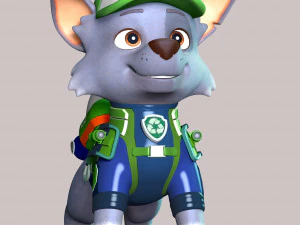 Rocky Recycler - PAW Patrol The Movie 3D Print Model