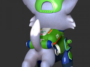 Rocky Recycler - PAW Patrol The Movie Modèles 3D en vedette