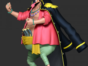 One Piece - Blackbeard - Marshall D Teach 3D Print Model
