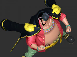 One Piece - Blackbeard - Marshall D Teach 3D Print Model