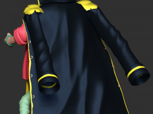 One Piece - Blackbeard - Marshall D Teach 3D Print Model