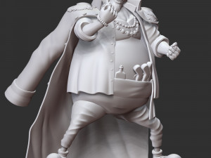 One Piece - Blackbeard - Marshall D Teach 3D Print Model