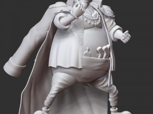 One Piece - Blackbeard - Marshall D Teach 3D Print Model