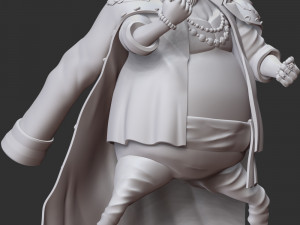 One Piece - Blackbeard - Marshall D Teach 3D Print Model