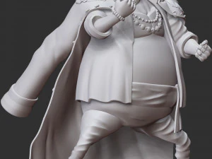 One Piece - Blackbeard - Marshall D Teach 3D Print Model