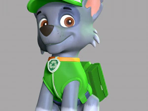 Rocoso Modelo de impresión 3D