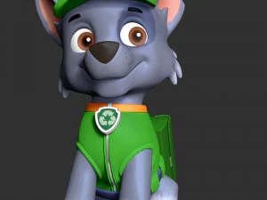 Rocky 3D Print Model