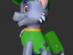 Rocky 3D Print Model