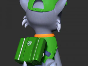 Rocky 3D Print Model